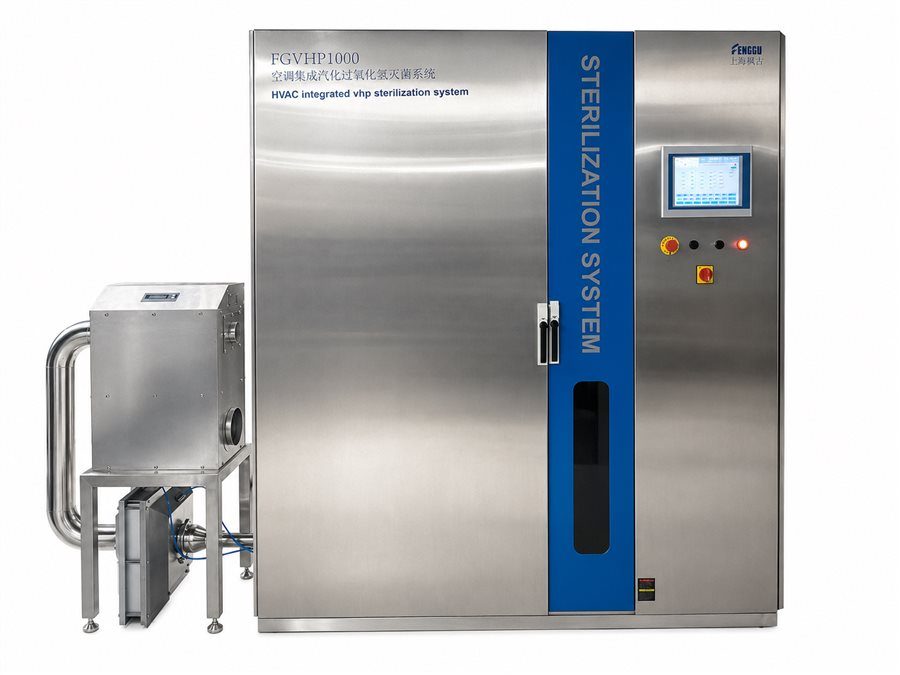 HVAC-integrated VHP system
